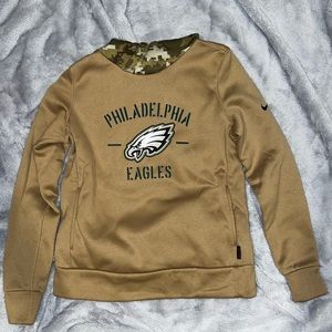 Salute the service eagles hoodie